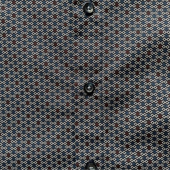 Haupt Germany Geometric Button Front Shirt Top - Picture 8 of 10